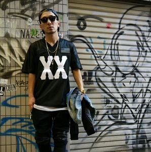 Black Apple New York XX Beach Football Jersey
